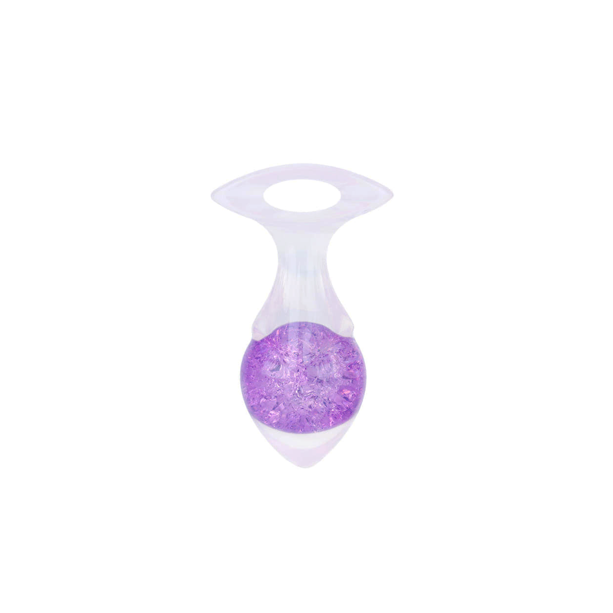 Plug Anal "P" em Formato Cônico, Silicone Platina com Esfera interna e Alça de Segurança - YouVibe | 6,5 x 3,3 cm | Disponível em 6 Cores - 14