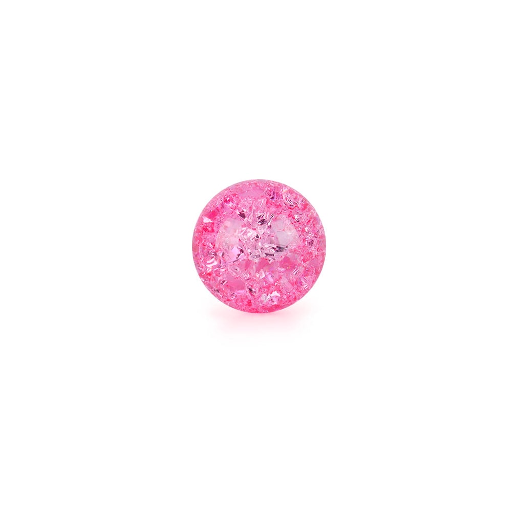 Plug Anal ''P'' de Silicone Platina Com Esfera de Vidro Interna, Alça e Detalhe de Coração - YouVibe | 6,7 x 3 cm | Disponível em 6 Cores - 8