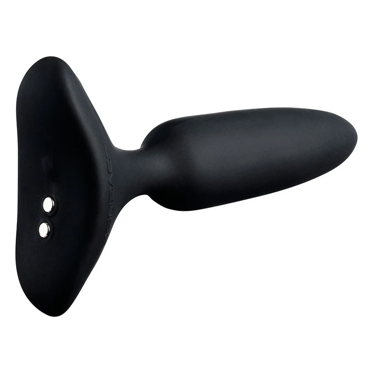 Plug Anal ''PP'' no Formato Cônico em Silicone com Base de Segurança, 7 Modos de Vibração e Controle Via Aplicativo - Lovense Hush 2 XS | 9,5 x 2,5 cm - 3