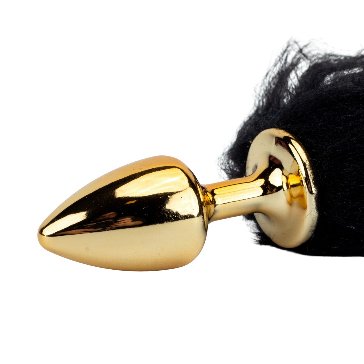 Plug Anal em Metal no Tamanho P com Rabo Alongado - Hard | 5,7 x 2,6 cm | Disponível em 10 Cores - 8