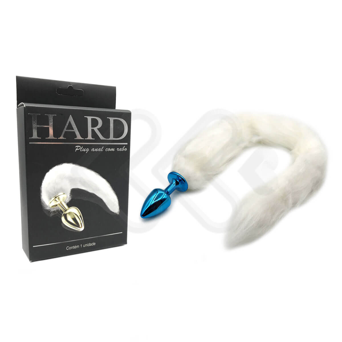 Plug Anal em Metal no Tamanho P com Rabo Alongado - Hard | 5,7 x 2,6 cm | Disponível em 10 Cores - 13