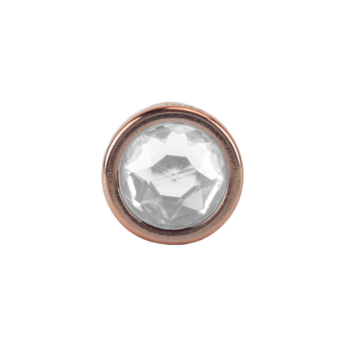 Plug Anal Rose no tamanho "P" em ABS Atóxico com Formato Cônico e Detalhe de Joia - Hard Less | 6 x 2,6 cm | Disponivel em 7 Cores - 10