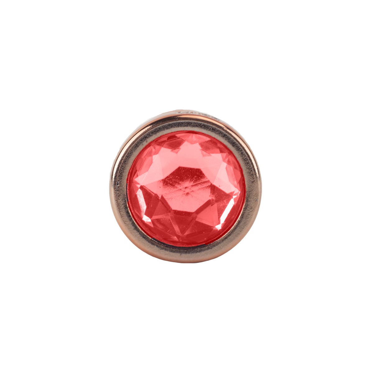 Plug Anal Rose no tamanho "P" em ABS Atóxico com Formato Cônico e Detalhe de Joia - Hard Less | 6 x 2,6 cm | Disponivel em 7 Cores - 2