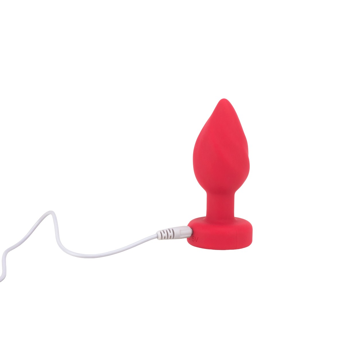 Plug Anal "M" em Silicone com 10 Vibrações, Led, Touch e Controle Remoto em Formato de Anel - SI | 7,4 x 3,4 cm | Disponível em 2 Cores - 11