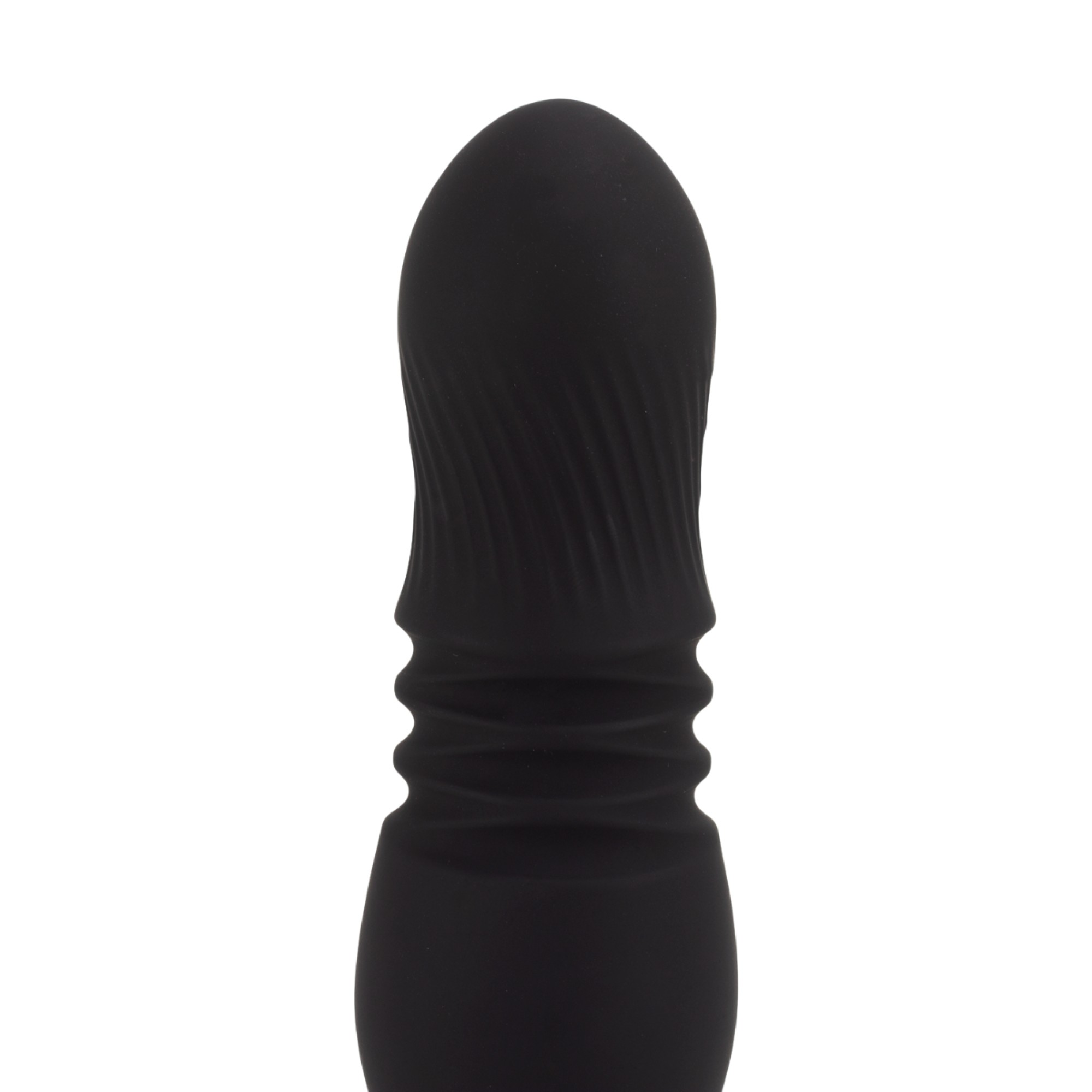 Plug Anal em Silicone com 7 Modos de Vibração e Movimento de Vai e Vem, Controle Remoto sem Fio e Recarregável - SI Roy RTC | 12 x 3 cm - 8