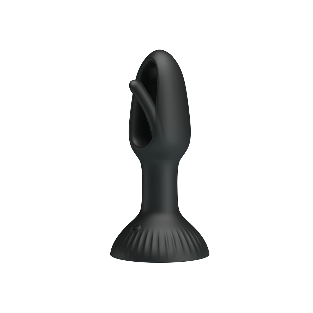 Plug Anal em Silicone com Formato Cônico, 7 Movimentos de Slap, Ventosa e Recarregável - Pretty Love Hubert | 11 x 3,9 cm - 4