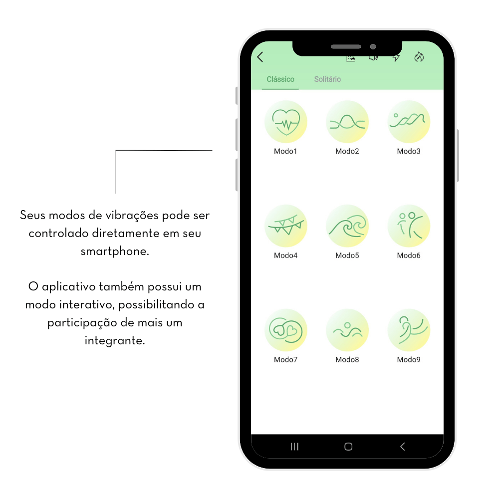 Plug Anal em Silicone com 9 Modos de Vibração, Recarregável e Controle via Aplicativo - GLIB | 10 x 3,2 cm | Disponível em 2 Cores - 5