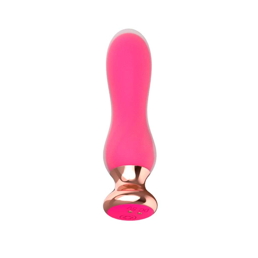 Plug Anal em Silicone com 9 Modos de Vibração, Recarregável e Controle via Aplicativo - GLIB | 10 x 3,2 cm | Disponível em 2 Cores - 2