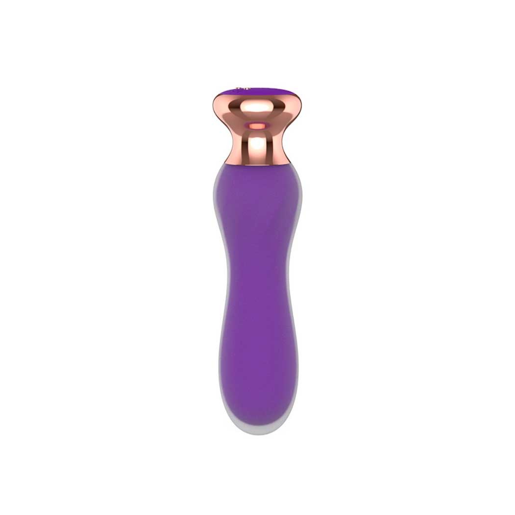 Plug Anal em Silicone com 9 Modos de Vibração, Recarregável e Controle via Aplicativo - GLIB | 10 x 3,2 cm | Disponível em 2 Cores - 8
