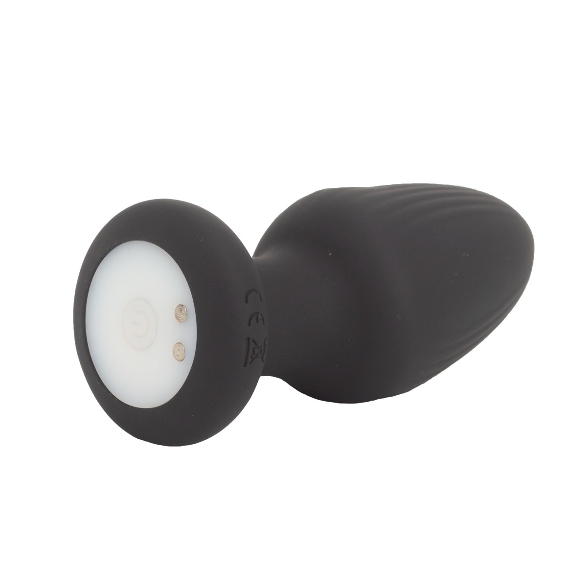 Plug Anal em Silicone com Base LED, 10 Modos de Vibração, 3 Níveis de Rotação, Controle Via Aplicativo e Recarregável - SI | 7,5 x 3,6 cm - 2