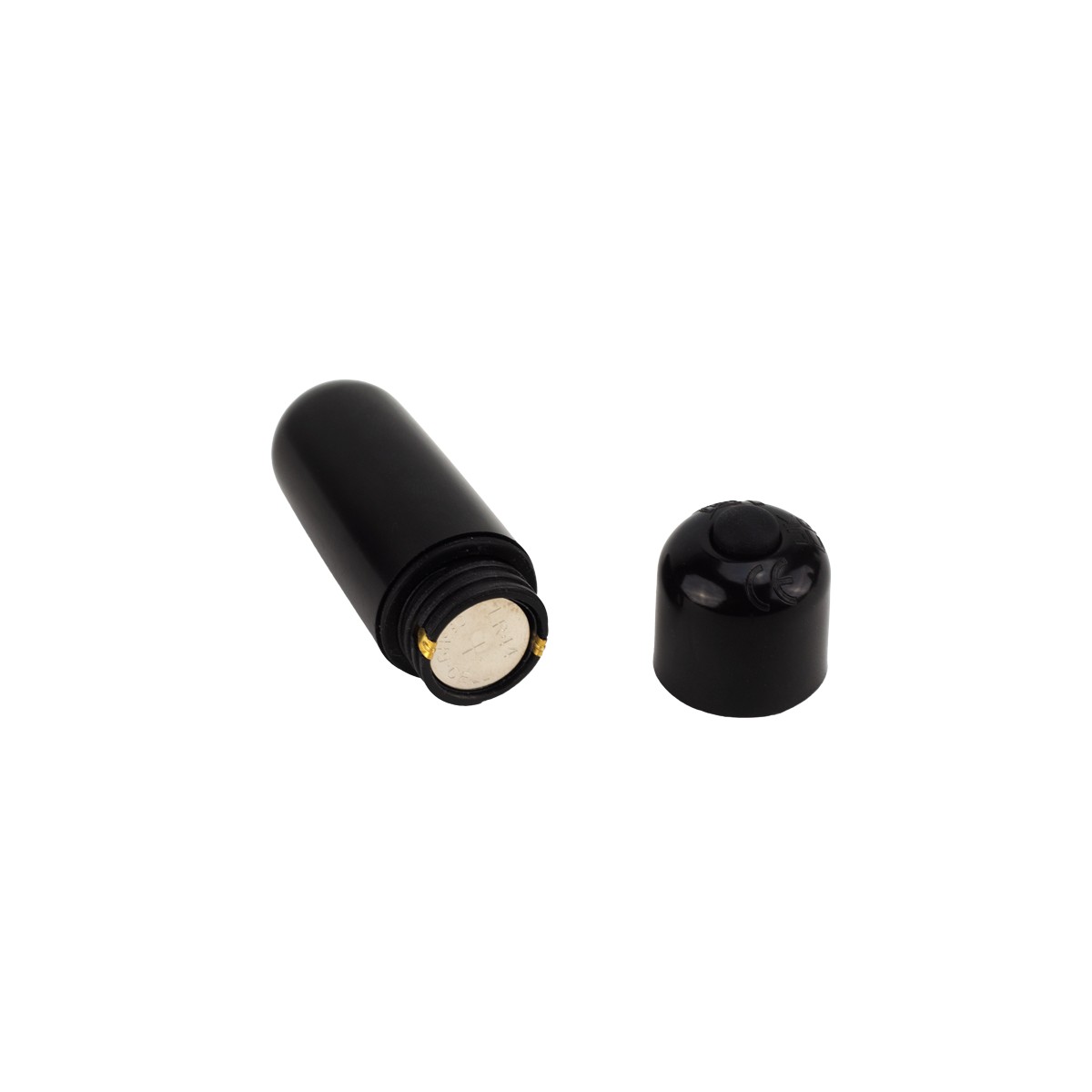 Plug Anal "M" em Silicone com Base de Segurança e Cápsula Vibratória com 10 Vibrações - SI | 8,8 x 3 cm - 5