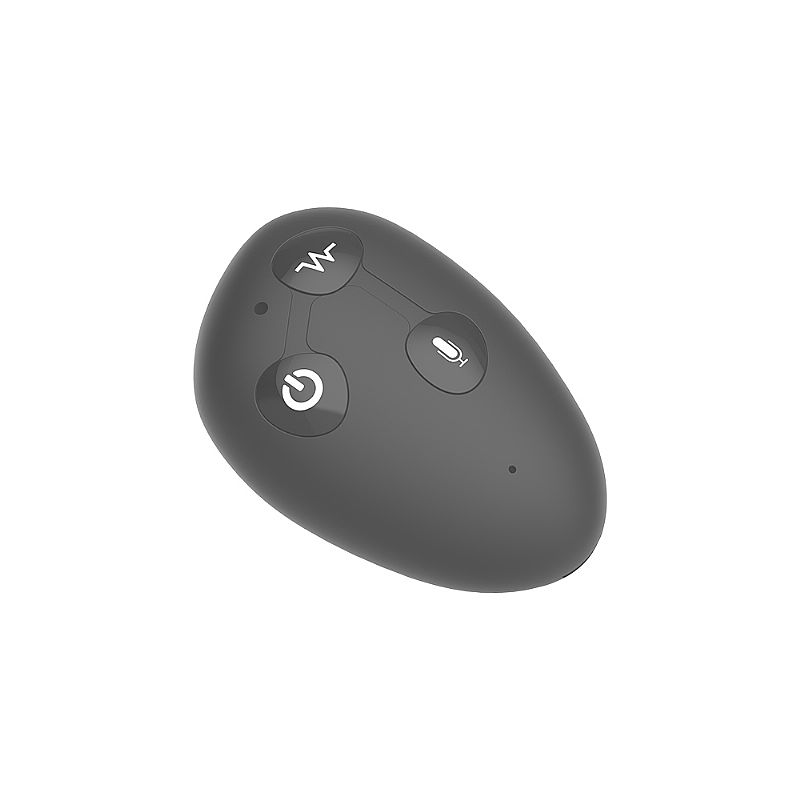 Plug Anal em Silicone Cônico com 10 Modos de Vibração, Controle Remoto sem Fio e Controle de Voz - Roy Nv Toys | 8,5 x 3,4 cm - 4