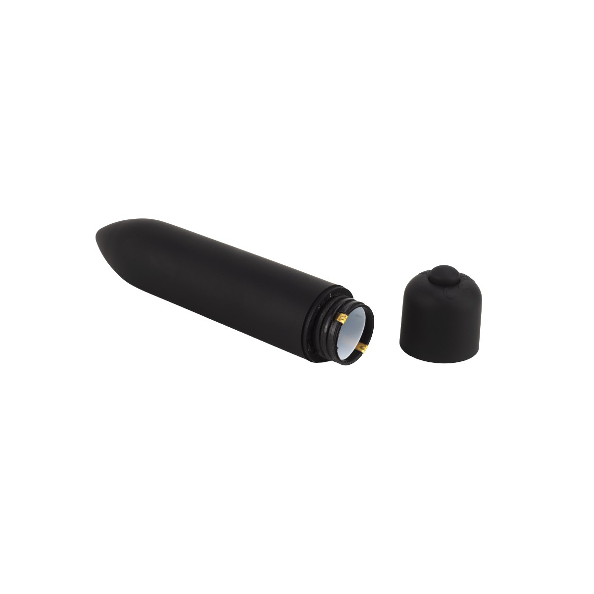 Plug Anal "G" em Silicone, Formato Cônico com Base de Segurança e Bullet com 10 Modos de Vibrações - SI | 10 x 3,6 cm - 5