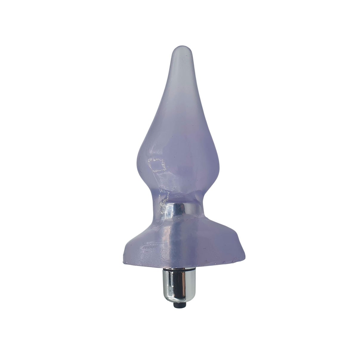 Plug Anal em Silicone no Formato Cônico com Cápsula Vibratória - Magic Sexy | 10 x 4,7 cm | Disponível em 6 Cores - 5