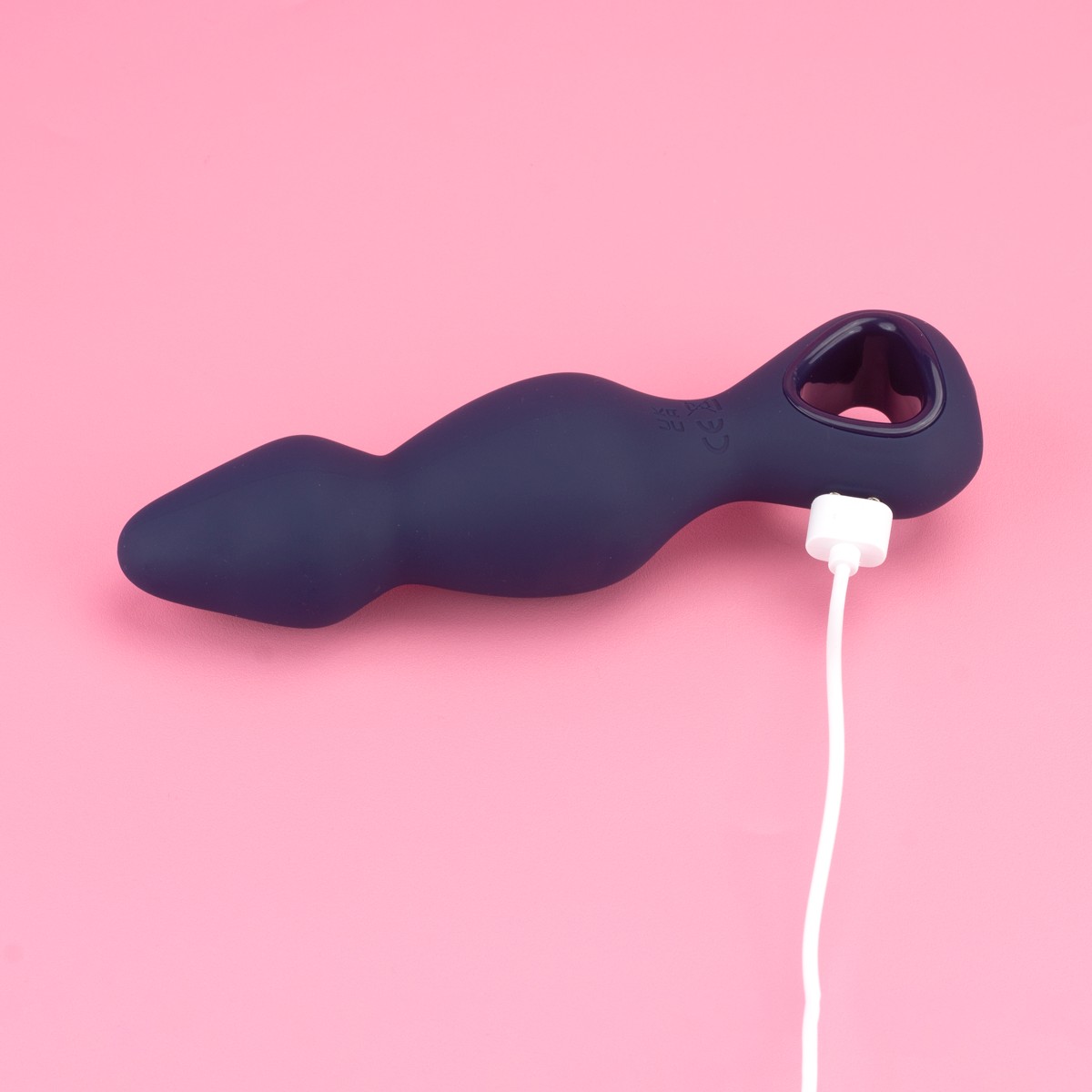 Plug Anal em Silicone Macio Com 10 Modos de Vibração e Rotação, App Interativo e Carregamento USB Magnético - Exclusiva Dizzy - 4