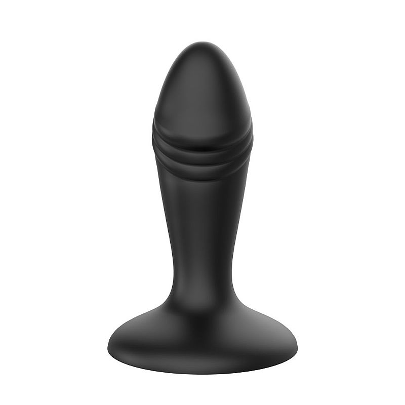 Plug Anal em Silicone com Ponta no Formato de Glande e Ventosa - S-Hande Arno | 8 x 3,1 cm - 3