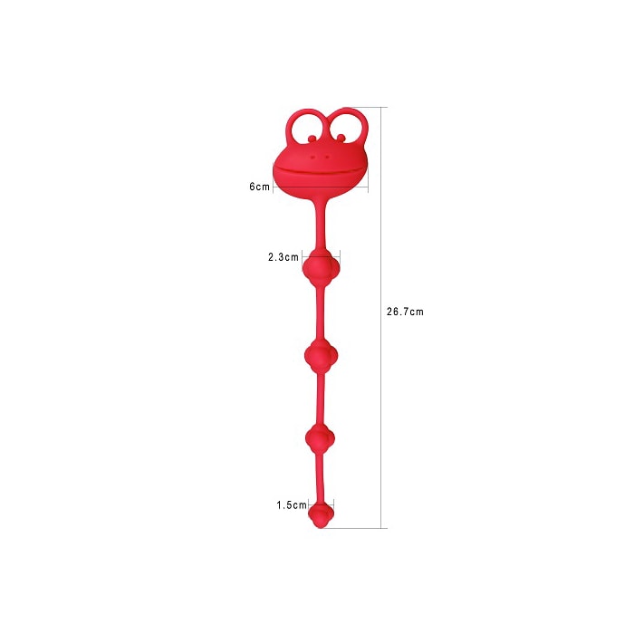Plug Anal em Silicone em Tamanho Gradativo - Lovetoy Psyche's Premium Anal Beads | Disponível em 2 Cores - 3