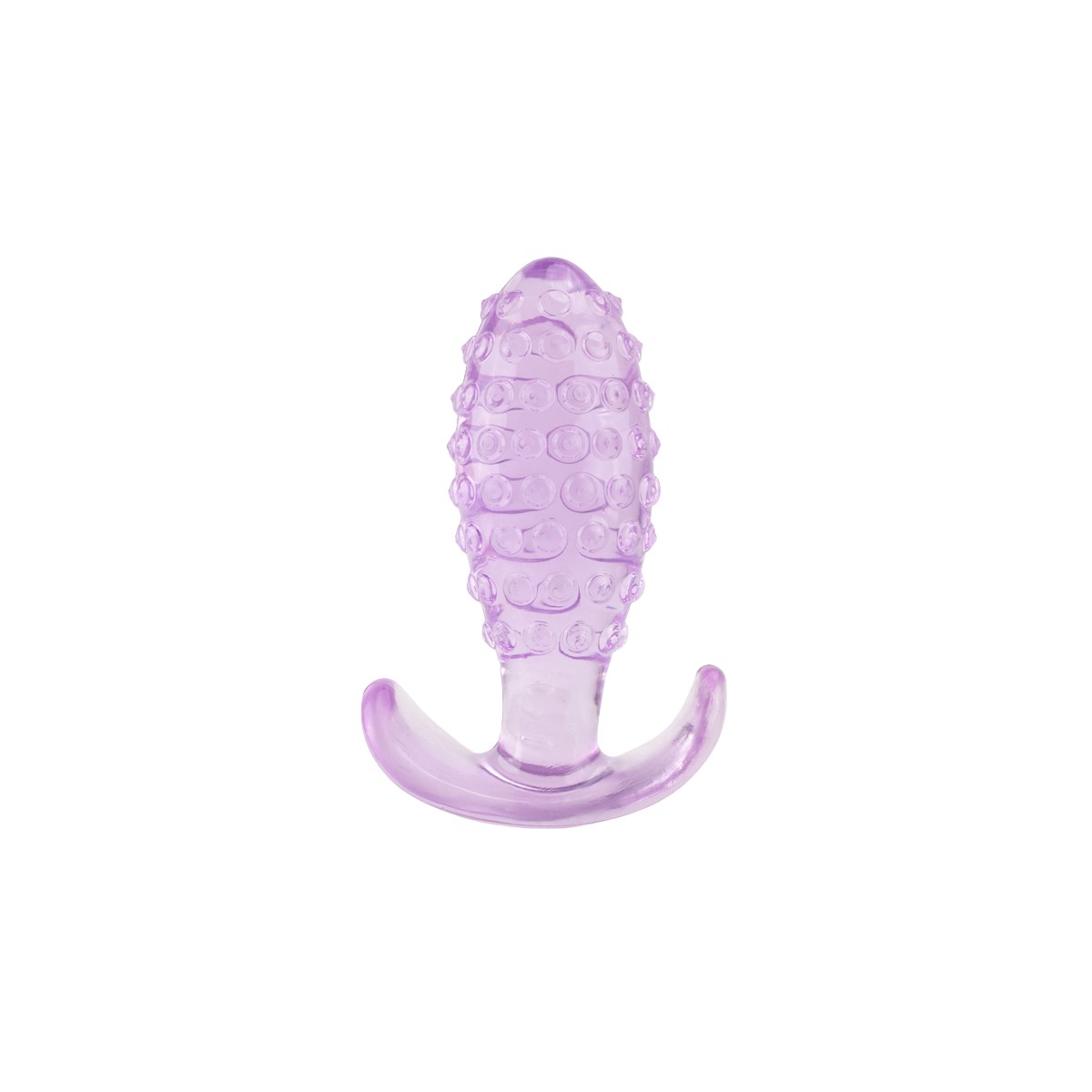 Plug Anal em Silicone e Formato Cônico com Texturas - SI | 10 x 4,2 cm | Disponível em 3 Cores - 4