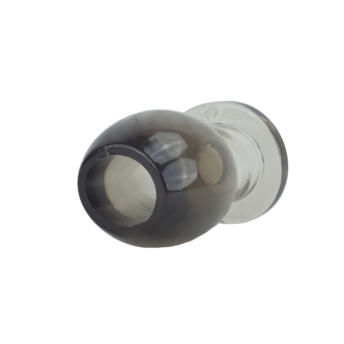 Plug Anal no Tamanho "P" em TPE com Túnel Interno Vazado - 5,5 x 4 cm - 3