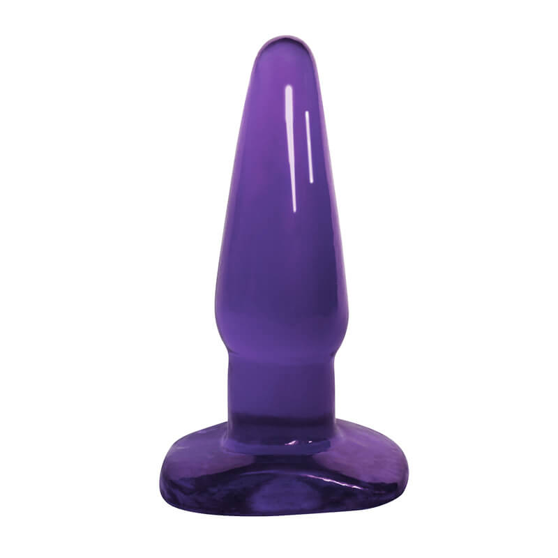 Plug Anal em Formato Cônico Translúcido em Gel - ButtPlug | 10,4 x 3,4 cm | Disponível em 5 Cores - 6