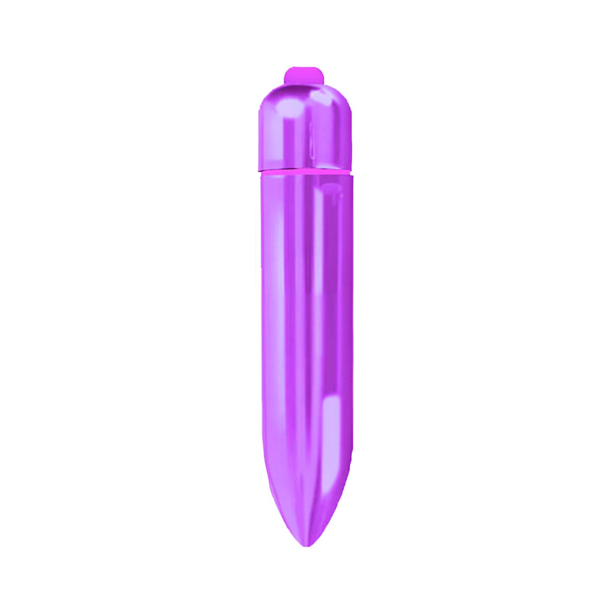 Cápsula Vibratória Metálica com 10 Velocidades de Vibração e Resistente à Água - Power Bullet Plus | 9,3 x 1,3 cm | Disponível em 4 Cores - 2