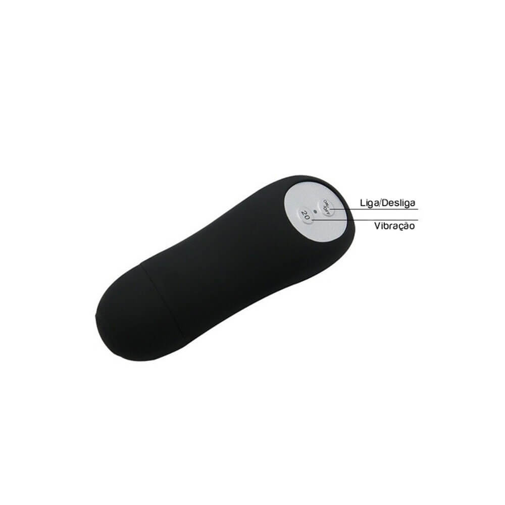 Anel Peniano em Silicone com Cápsula Vibratória e 19 Modos de Vibração com Controle Remoto sem Fio Power - Ring Remote Control - 3