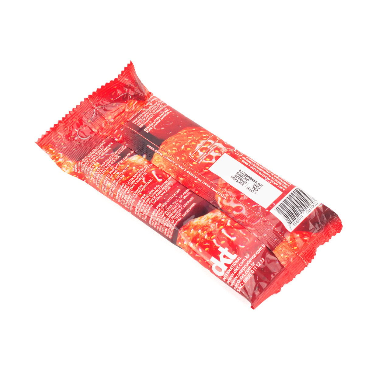 Preservativo com Aroma, Cor e Sabor de Morango - Prudence Cores e Sabores | 8 Unidades - 3