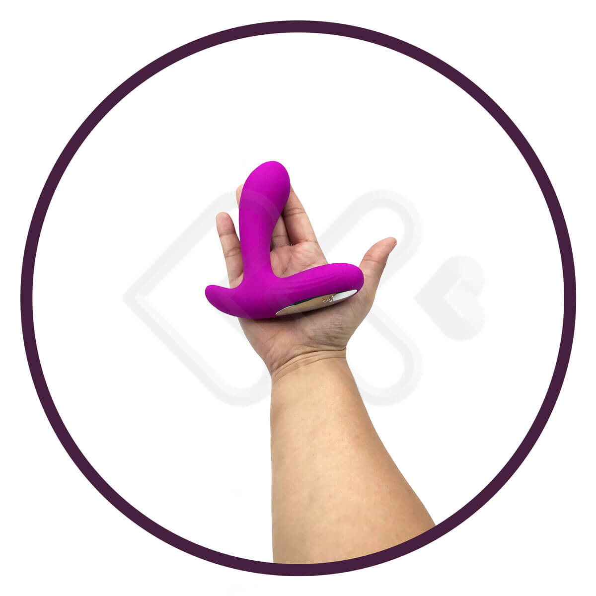 Pretty Love Backie - Estimulador de Próstata e Períneo em Silicone Soft Touch com 30 Modos de Vibração - 10 x 3 cm | Disponível em 2 Cores - 7