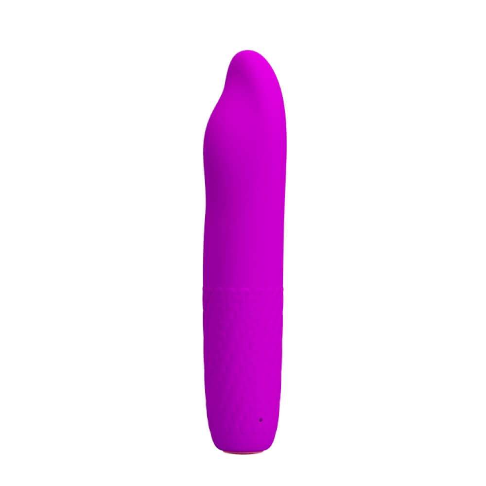 Vibrador Simulador de Sexo Oral Feminino Recarregável com 4 Modos de Rotação e 4 Modos de Vibração - Pretty Love Burke - 17 x 3,6 cm | Disponível em 2 Cores - 4