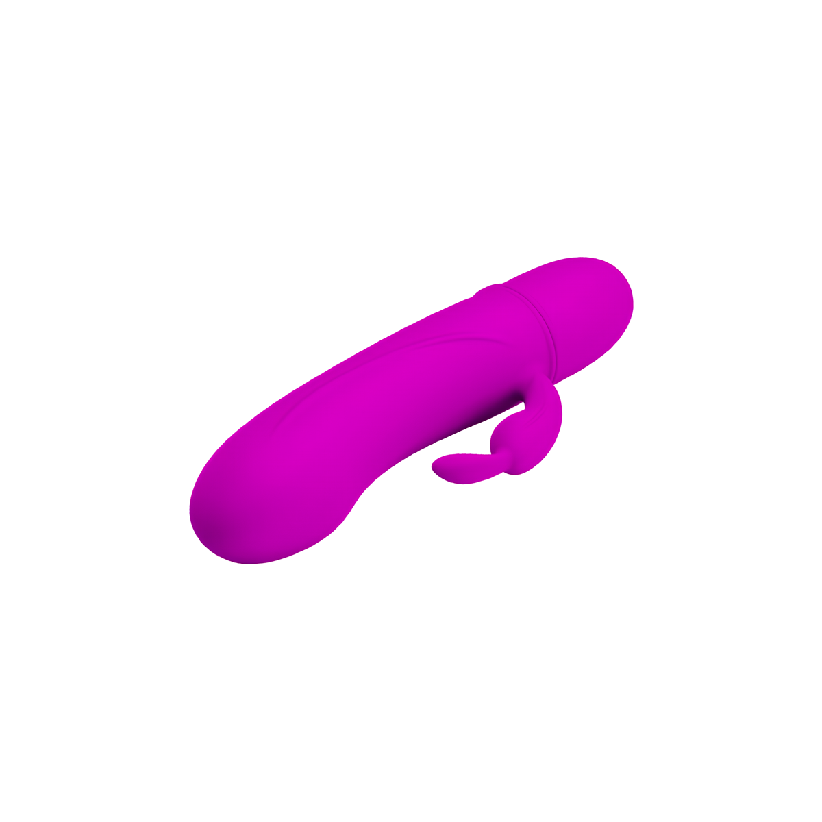 Vibrador de Ponto G com Estimulador Clitoriano em Silicone, 10 Modos de Vibração e Resistência a Água - Pretty Love Caesar | 11,7 x 2,5 cm | Disponível em 2 Cores - 5