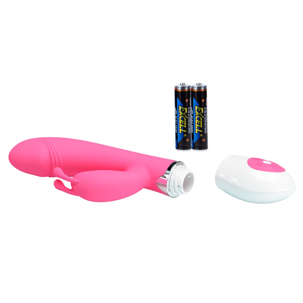 Vibrador de Ponto G e Clítoris em Forma de Coelho com 30 Níveis de Vibração - Pretty Love Gene | 10 x 3,2 cm | Disponível em 3 Cores - 7