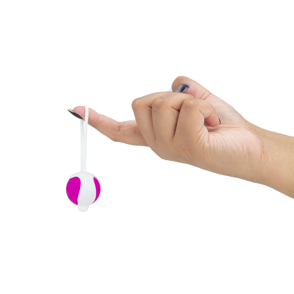 Bolas com Peso para Pompoar em Silicone Soft Touch e Alça de segurança - Pretty Love Kegel Ball - 9