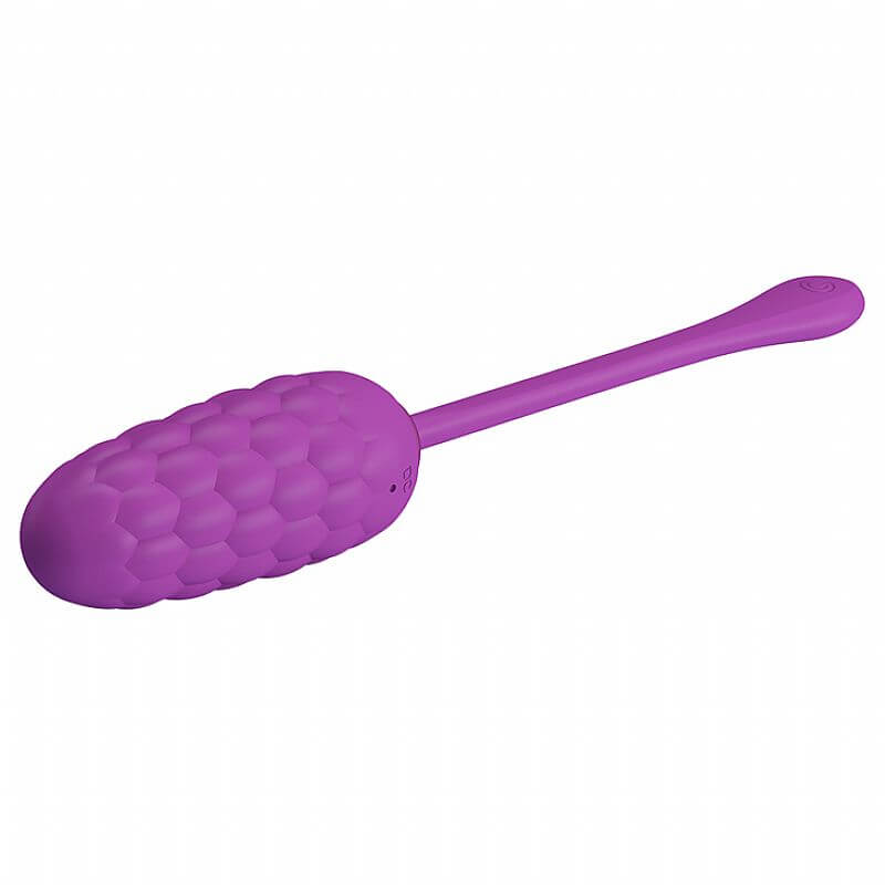 Cápsula Vibratória Recarregável em Silicone Aveludado com 12 Modos de Vibração - Pretty Love Marina | 8 x 3,3 cm - 2