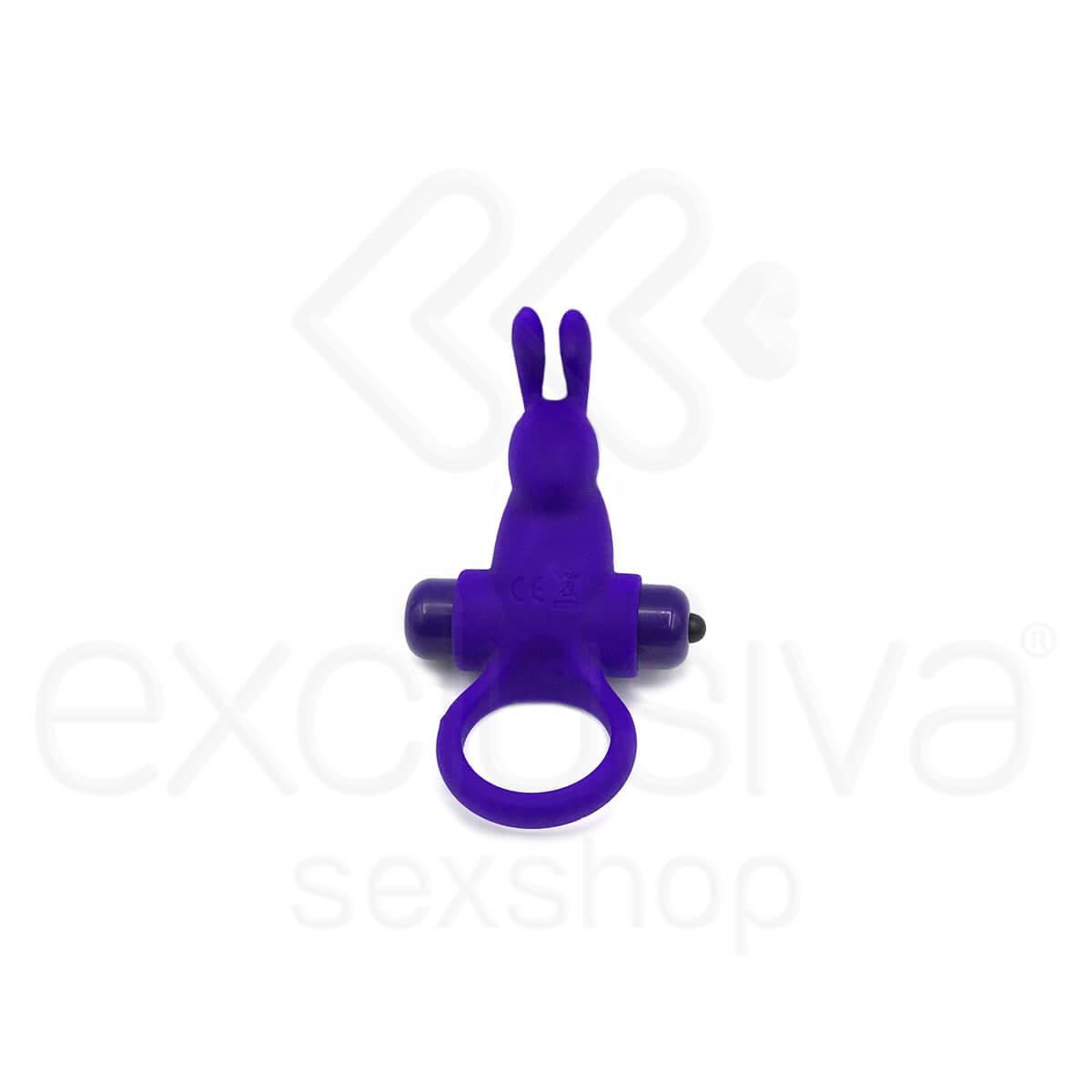Anel Peniano com Estimulador de Clítoris em Forma de Coelho e 10 Modos de Vibração - Pretty Love Penis Ring I | 10,5 x 6,5 cm | Disponível em 2 Cores - 10