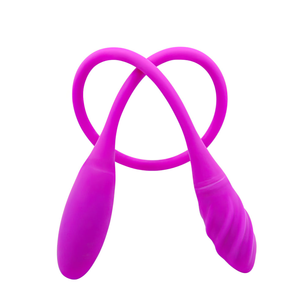 Vibrador Recarregável Duplo com 7 Modos de Vibração, a Prova D'Água - Pretty Love Snaky Vibe I | 60 x 3 cm - 3