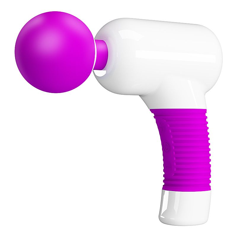 Massageador em Silicone com 7 Modos de Vibrações Potentes e Recarregável - Pretty Love Super Power | 29 x 5,6 cm | Disponível em 2 Cores - 7