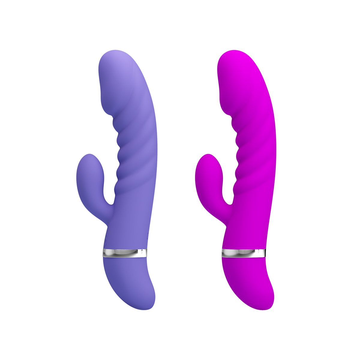 Vibrador Flexível Estimulador de Ponto G e Clítoris em Silicone Ultra Macio com 7 Modos de Vibração - Pretty Love Tracy | 10,5 x 3,8 cm | Disponível em 2 Cores - 1