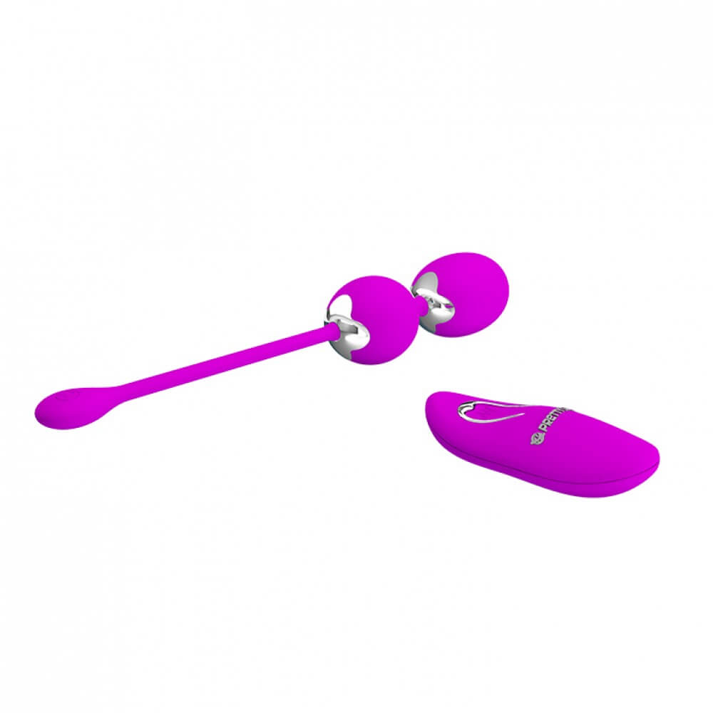 Vibrador para Pompoarismo Recarregável com 12 Modos de Vibração - Pretty Love Willie - 21 x 3,4 - 4
