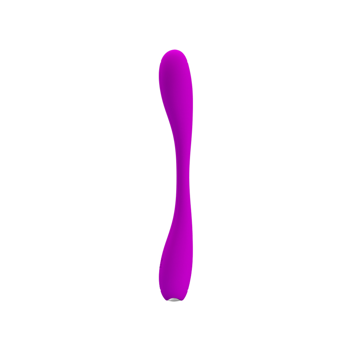 Vibrador Estimulador de Ponto G e Clítoris Recarregável e Dobrável em Silicone com 12 Modos de Vibração - Pretty Love Yedda | 17 x 2,6 cm | Disponível em 2 Cores - 12