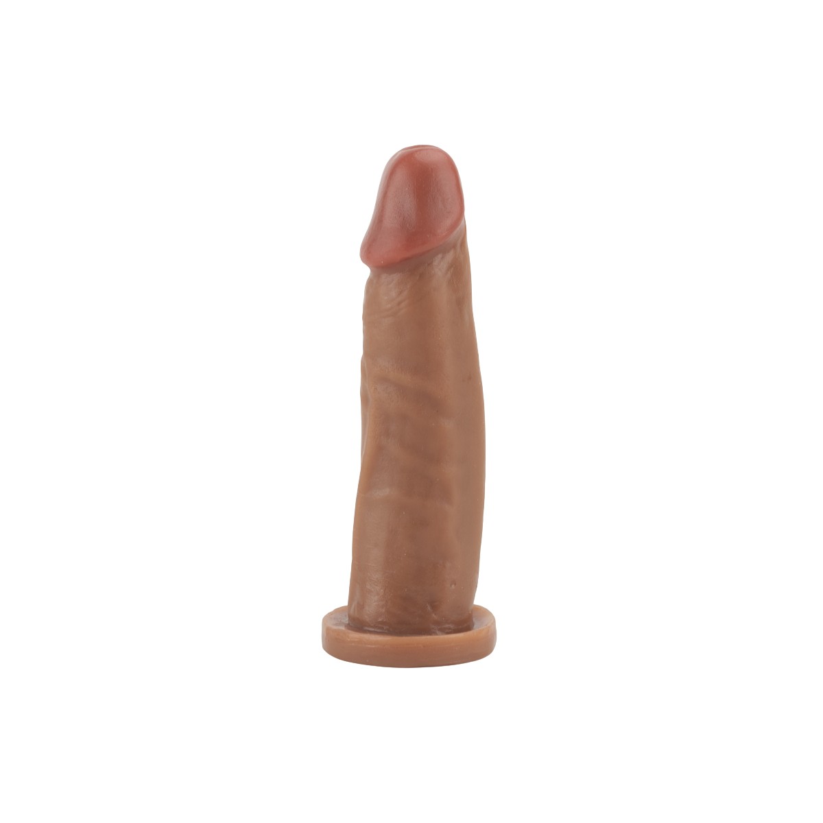 Prótese Peniana 8 em PVC com Base Achatada - Você & Ele | 15,5 x 3,7 cm | Disponível em 2 Cores - 11