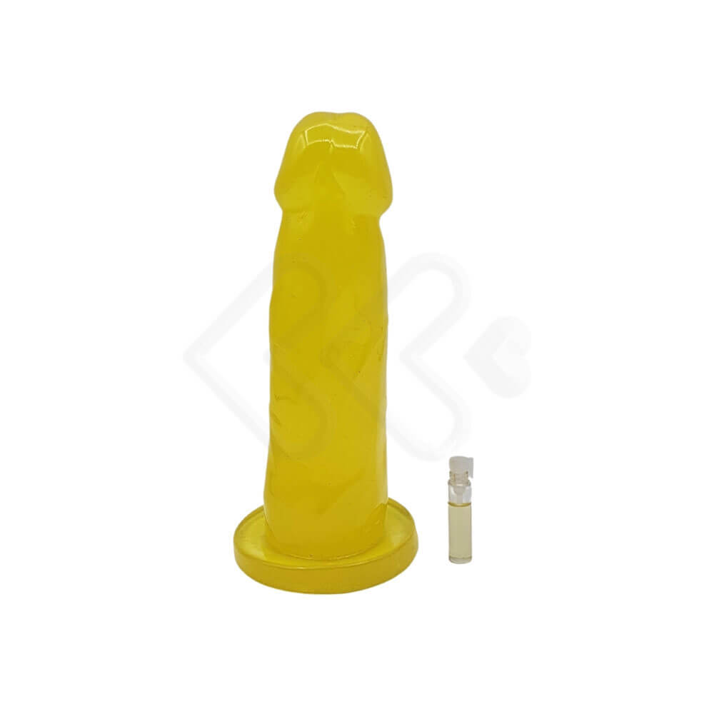 Prótese Peniana em PVC com Aroma de Abacaxi - Adão & Eva | 13,3 x 3,9 cm - 20