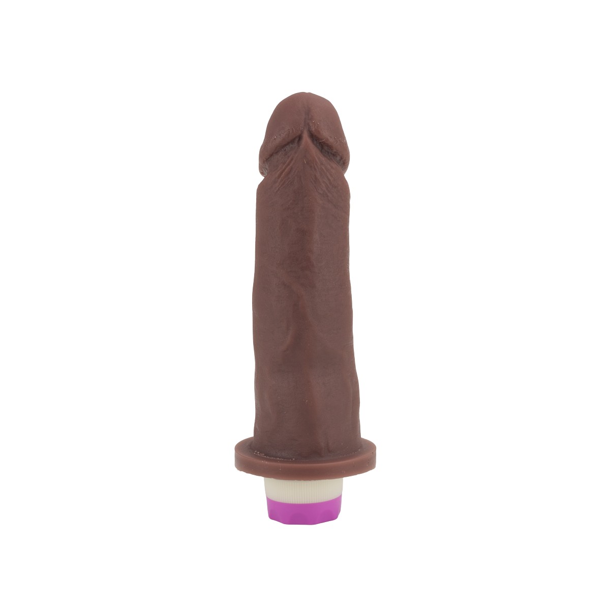 Prótese Peniana Realística em PVC com Veias Salientes, Glande e Vibrador Multivelocidade - Pura Luxúria | 16,5 x 4,7 cm | Disponível em 3 Cores - 9
