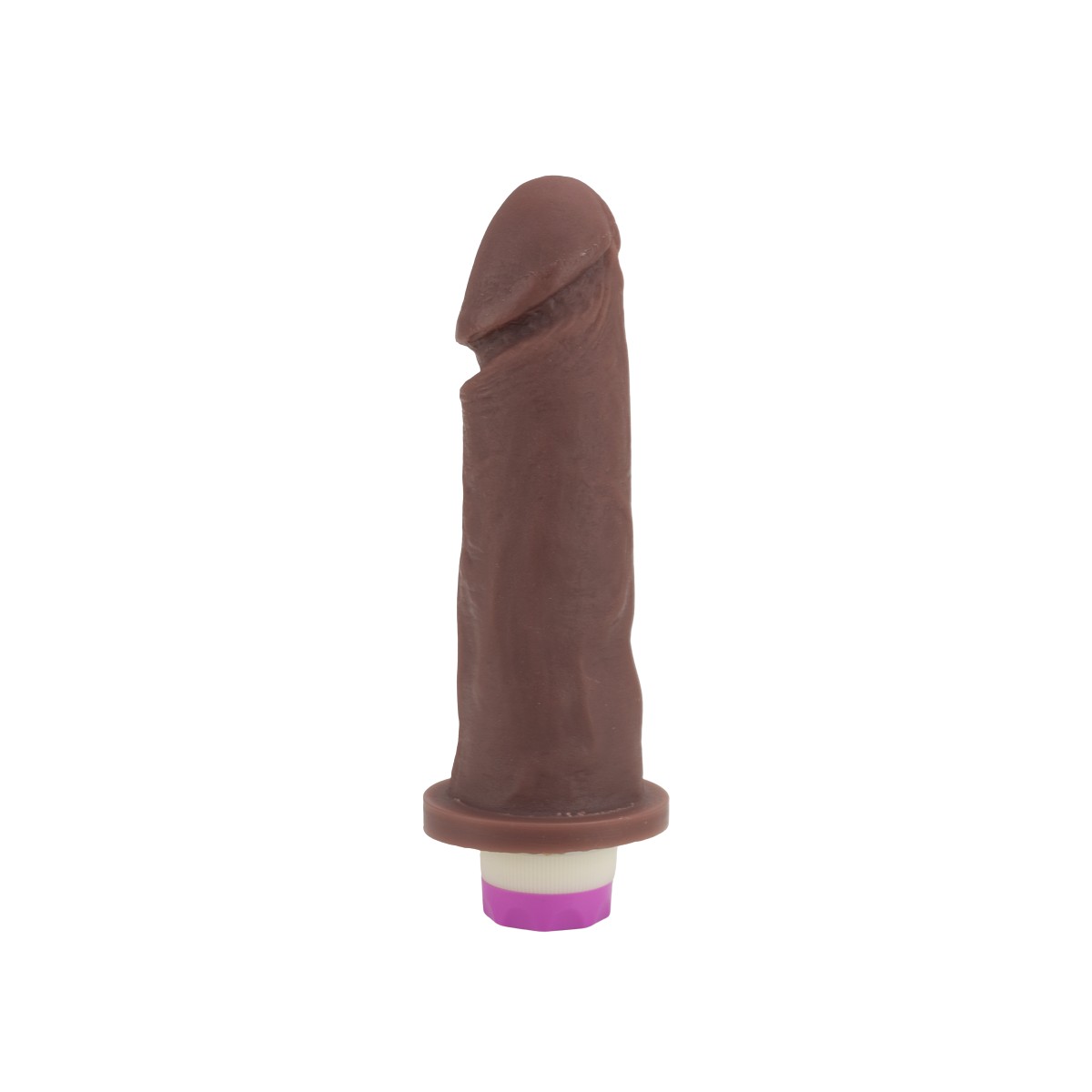 Prótese Peniana Realística em PVC com Veias Salientes, Glande e Vibrador Multivelocidade - Pura Luxúria | 16,5 x 4,7 cm | Disponível em 3 Cores - 10