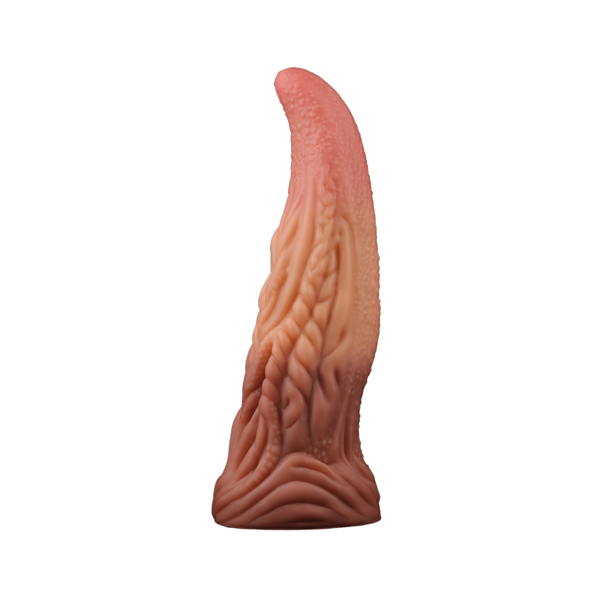 Prótese em Formato de Língua Monster em Silicone com Texturas e Ventosa - LoveToy 10" | 23 x 7,4 cm - 8
