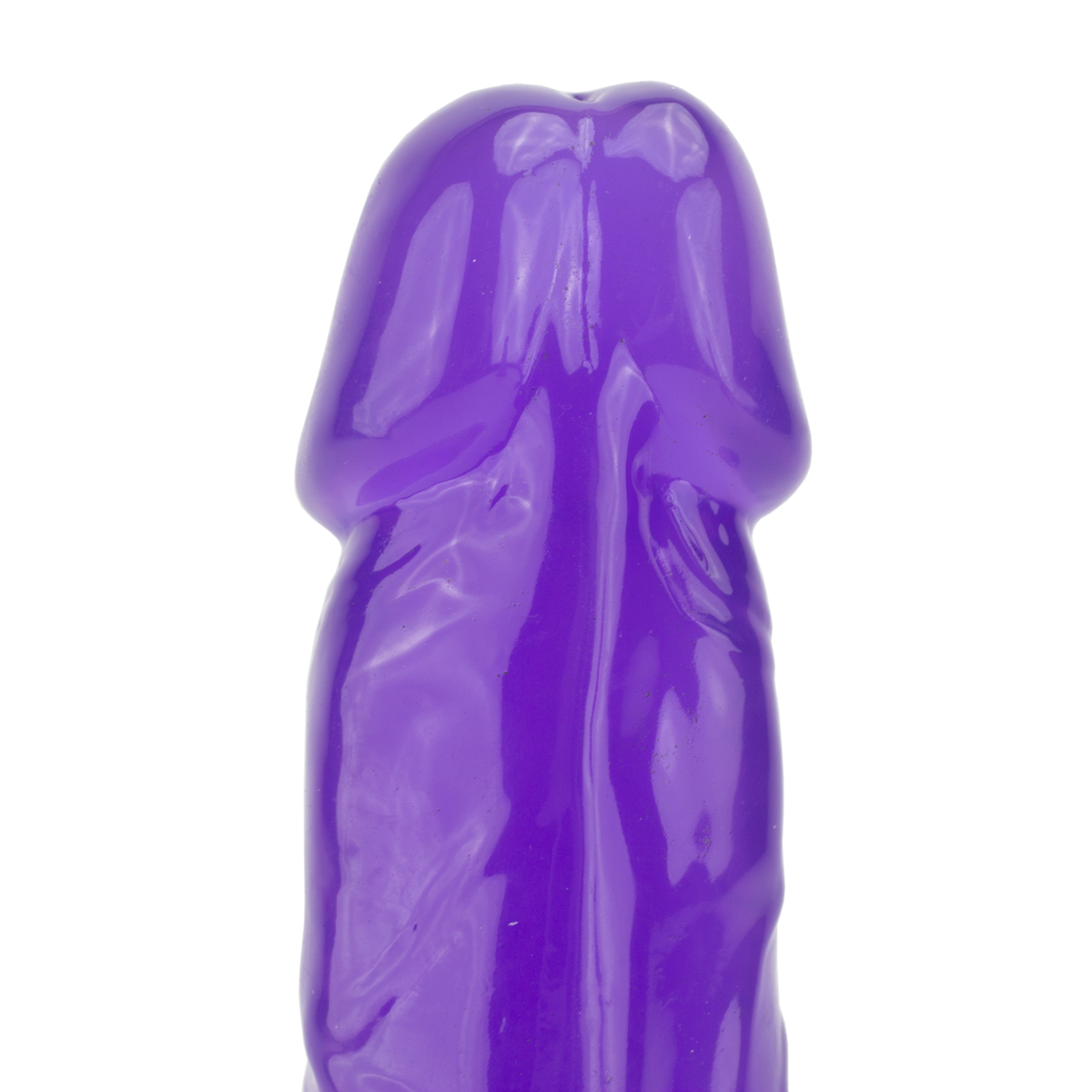 Prótese Peniana em PVC Gel com Glande e Base Reta - Adão & Eva | Disponível em 3 Tamanhos - 13