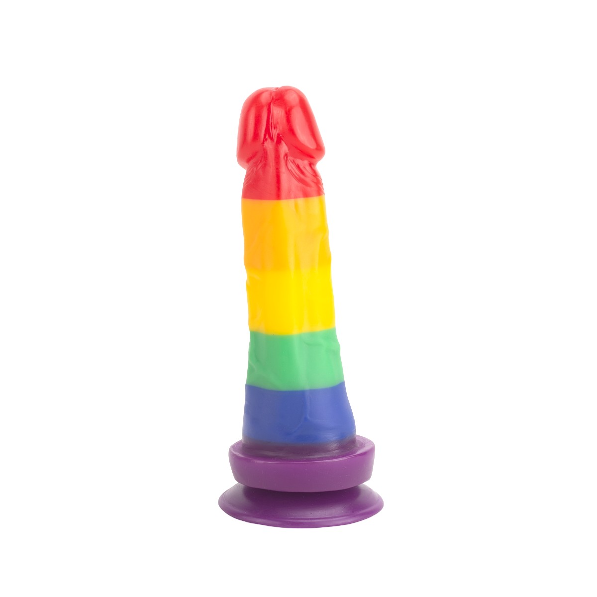 Prótese Peniana em Formato Realístico com Glande Definida e Ventosa na Base - Adão & Eva Pride Viva a Diversidade | 15 x 4,6 cm - 3