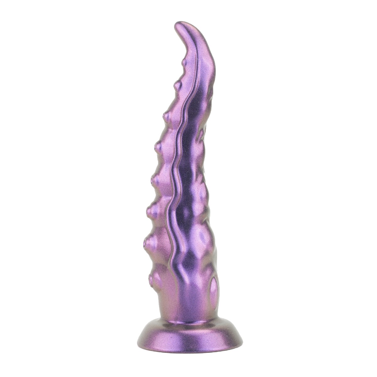 Prótese Peniana em Formato de Tentáculo em Silicone com 10 Modos de Vibração, Movimentos, Ventosa e App Interativo - Yaffa | 18,2 x 4,4 cm - 3