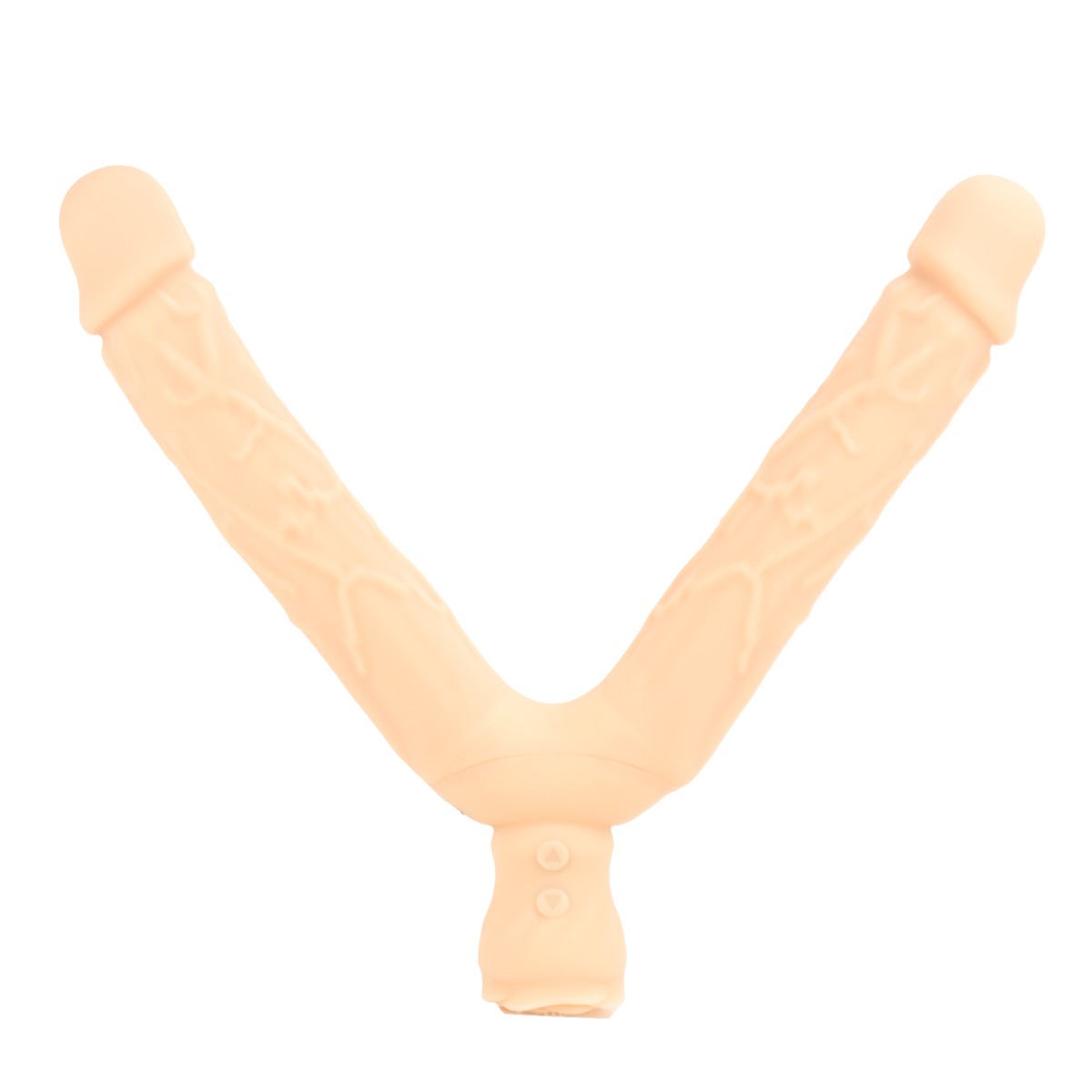 Prótese Peniana Dupla Recarregável em Silicone com 10 Vibrações, 3 Motores e Ponta Estimuladora - SI ALWUP Flexible | Disponível em 2 Cores - 3
