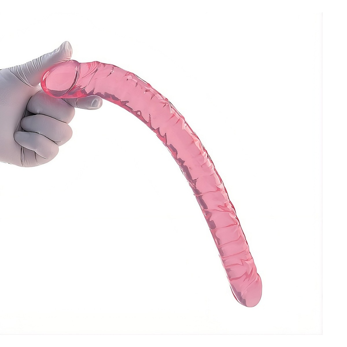 Prótese Peniana Dupla em Silicone com Glande Definida e Veias Salientes - SI Double | 33 x 3,3 cm | Disponível em 4 Cores - 8