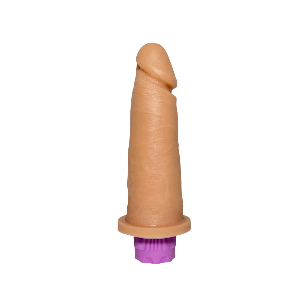 Prótese Peniana no Formato de Pênis Realístico com Glande Definida, Pequenas Veias Salientes e 12 Modos de Vibrações - Sexy Fantasy | 15,5 x 4,9 cm - 3